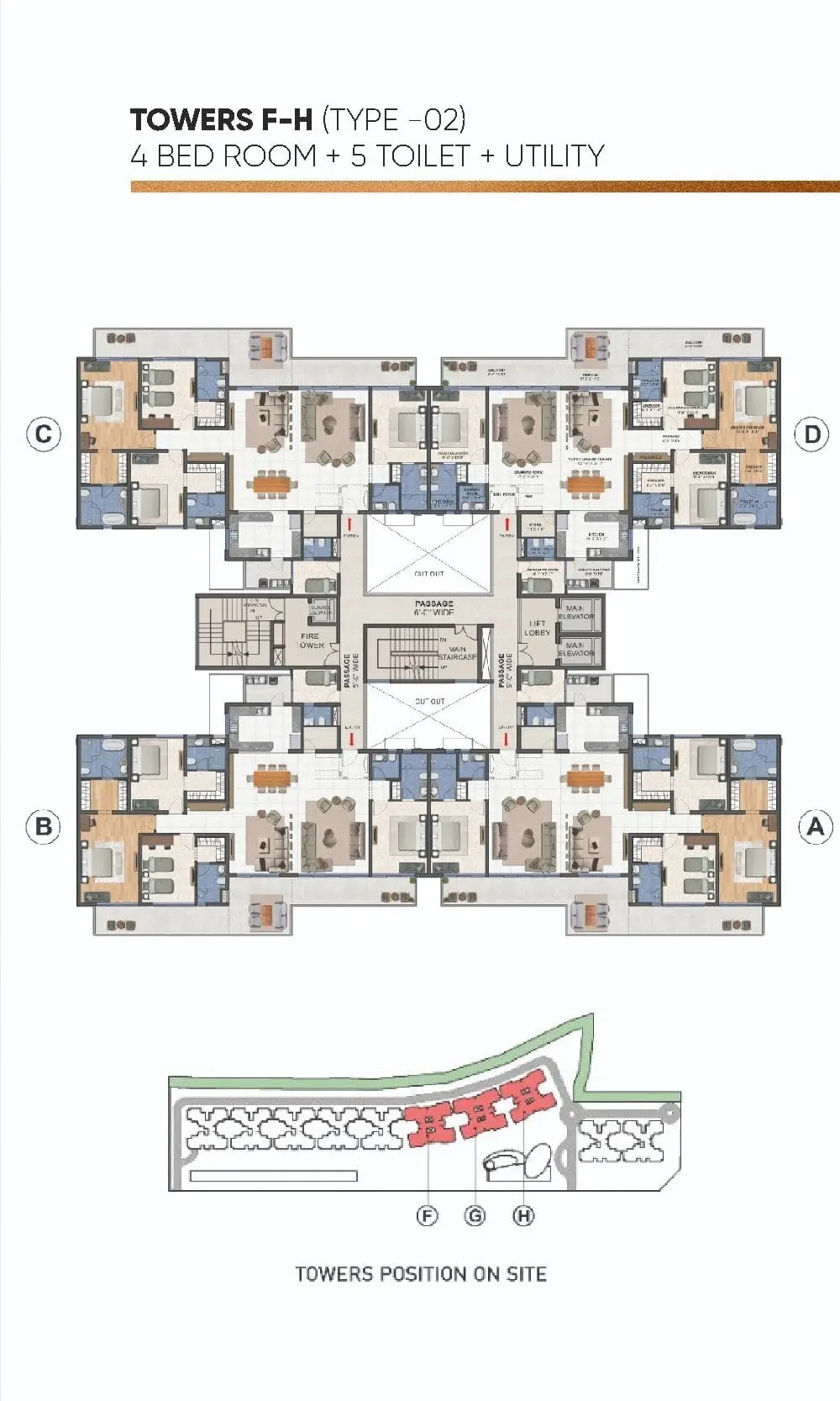 The Medallion Aurum Sector 67 Mohali | 3 & 4 BHK Luxury Apartments | Upcoming Residential Projects in Mohali – gallery image 13