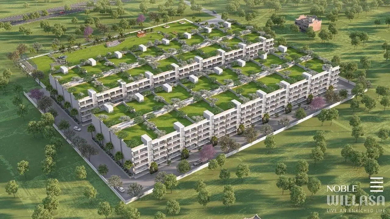 Noble Willasa Sector 99 Mohali | Luxury 3BHK Independent Floors | Residential Property in Mohali | RERA Approved – amenities area