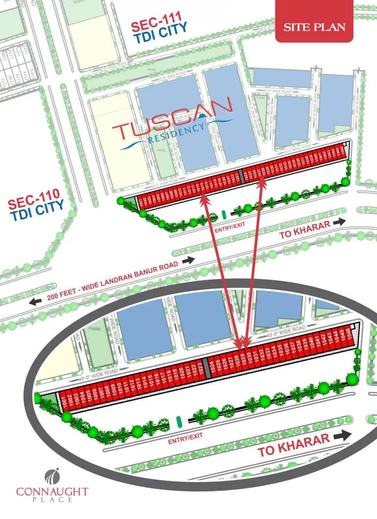 TDI Connaught Plaza Mohali: Best Commercial Property for Sale in Sector 74A | Office Spaces & Shops – terrace