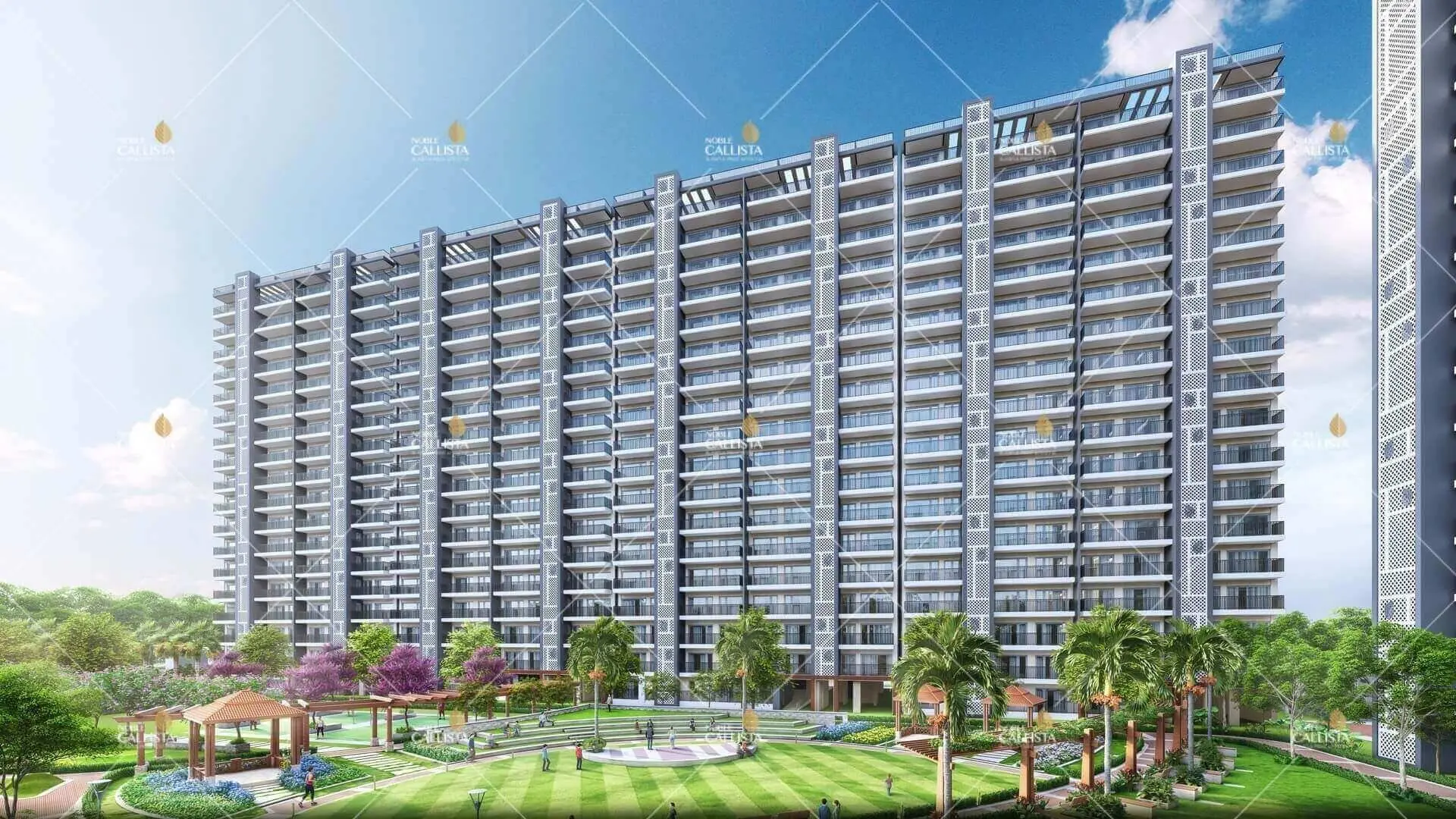 Noble Callista Mohali – Luxury 3,4,5 BHK Apartments in Sector 66 IT City – clubhouse