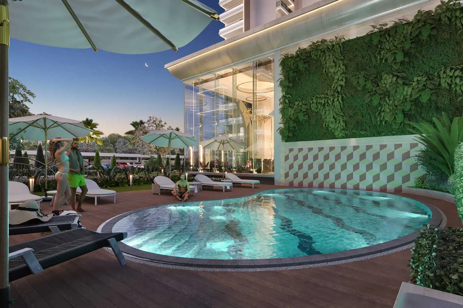 Skyline Elevate Zirakpur Mohali | Best Luxury 3/4 BHK High-Rise Apartments | Upcoming Residential Projects in Mohali – lobby