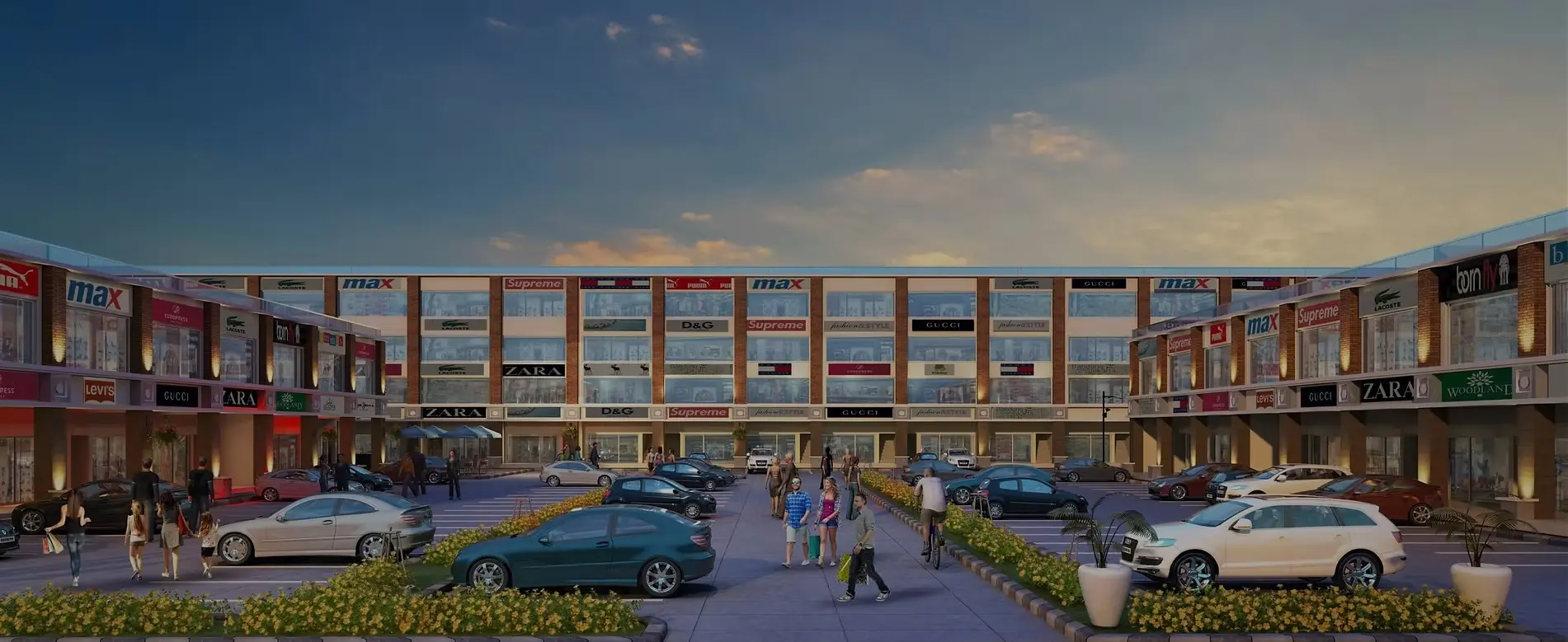 Mohali City Centre Aerocity: Luxury SCOs & Retail Spaces on Airport Road | Best Commercial Projects Mohali Real Estate – common area