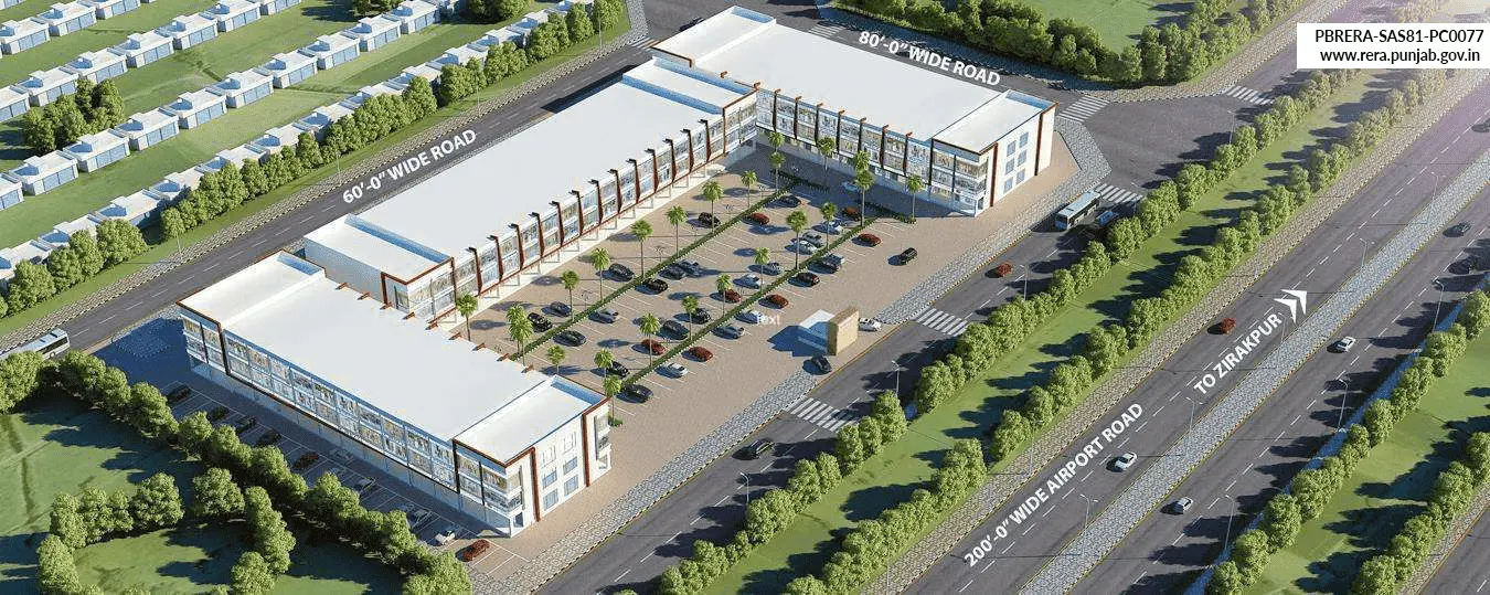 Jubilee Square Aerocity Mohali: Best Commercial Projects in Mohali | Mohali Commercial Property for Sale
