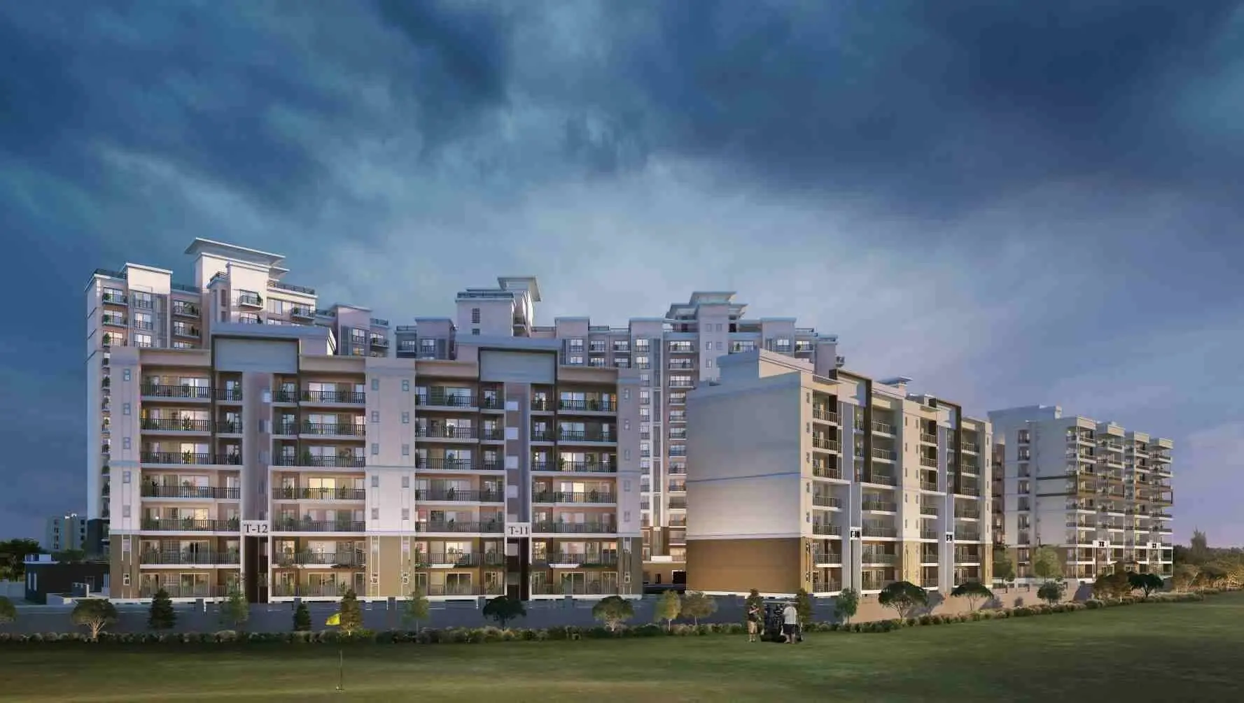 Jubilee Golfvista Sector 91 Mohali | 3BHK Mid-Rise Apartments | Ready to Move Luxury Residential Projects in Mohali – amenities area