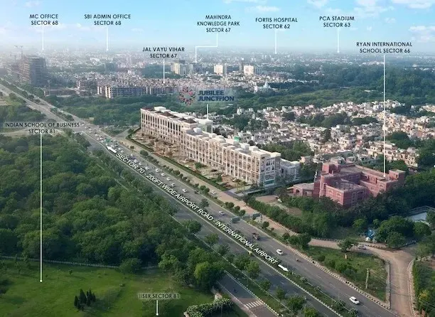 Jubilee Junction Mohali – Premium Commercial Property on Airport Road, Sector 66