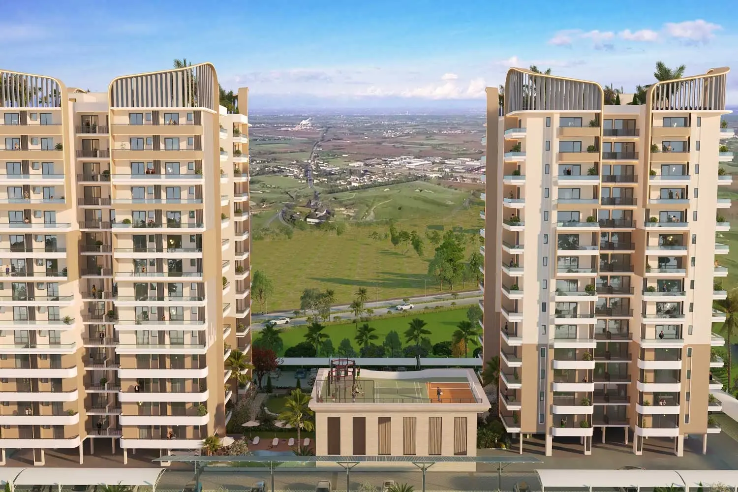 Skyline Elevate Zirakpur Mohali | Best Luxury 3/4 BHK High-Rise Apartments | Upcoming Residential Projects in Mohali – amenities area