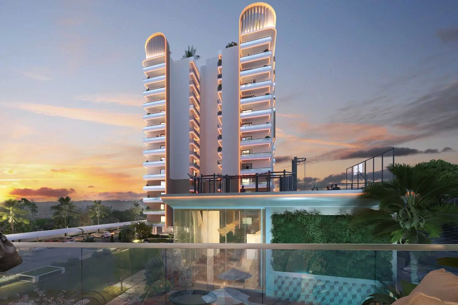Skyline Elevate Zirakpur Mohali | Best Luxury 3/4 BHK High-Rise Apartments | Upcoming Residential Projects in Mohali – elevation