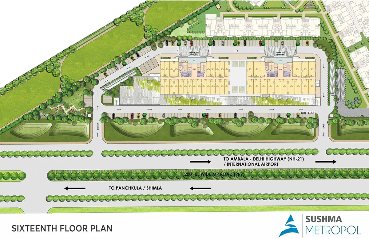 Sushma Metropol Mohali: Top Commercial Real Estate Projects in Mohali | Offices & Shops for Sale – gallery image 13