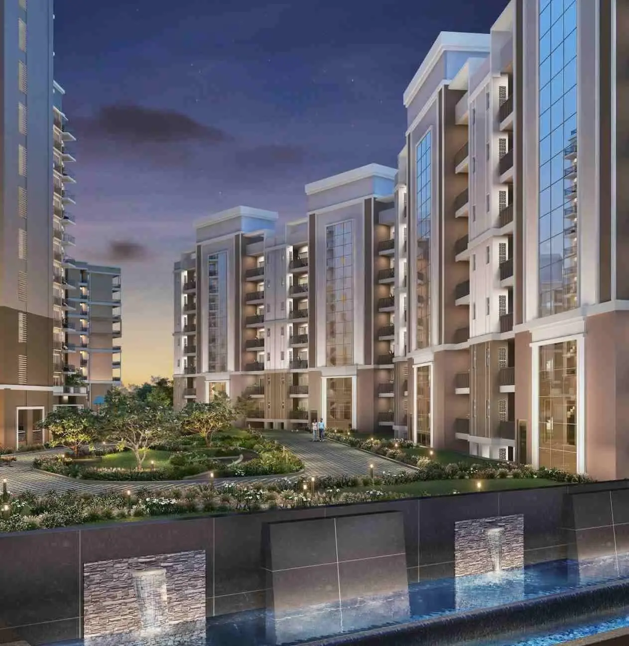 Jubilee Golfvista Sector 91 Mohali | 3BHK Mid-Rise Apartments | Ready to Move Luxury Residential Projects in Mohali – landscape