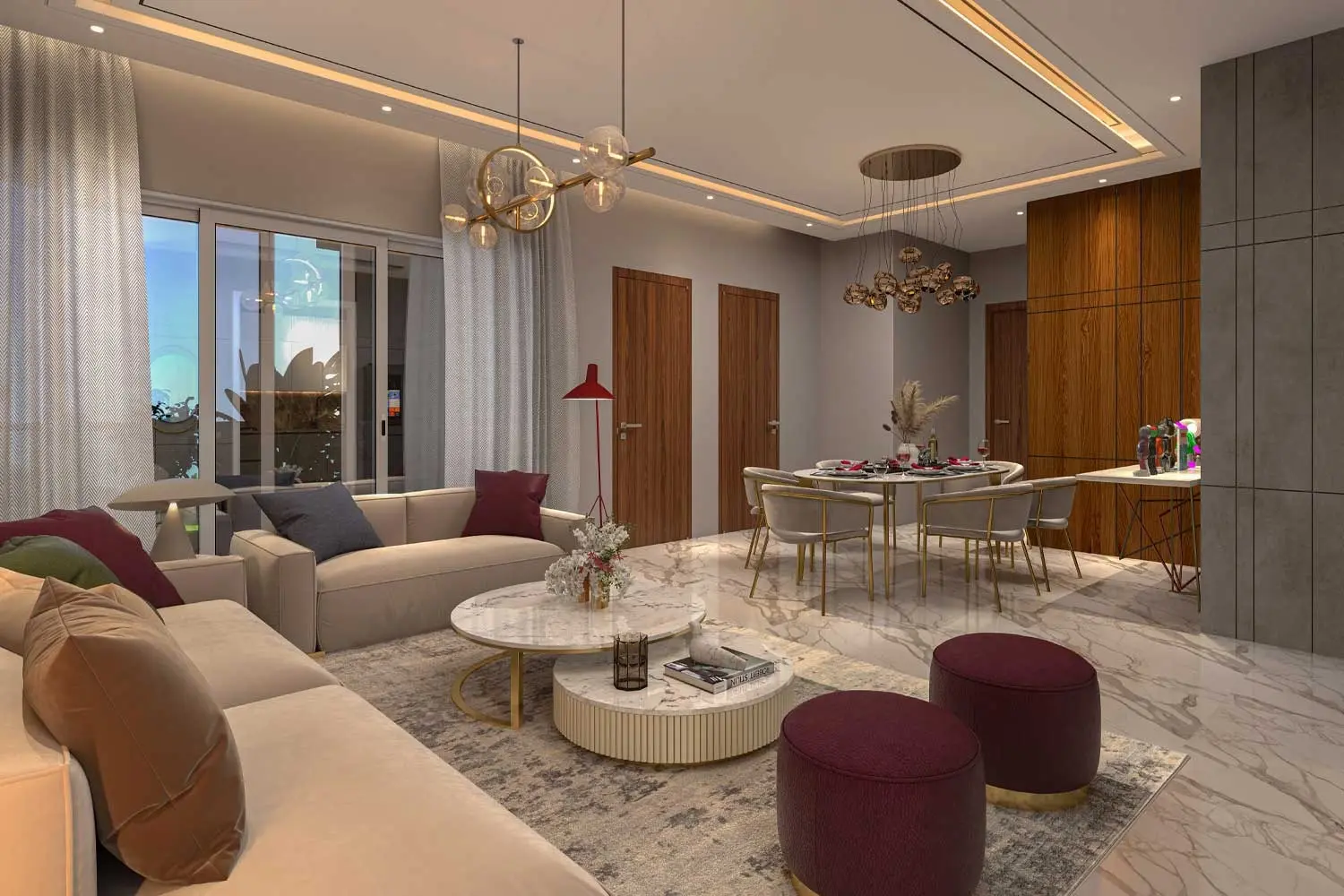 Skyline Elevate Zirakpur Mohali | Best Luxury 3/4 BHK High-Rise Apartments | Upcoming Residential Projects in Mohali – interior