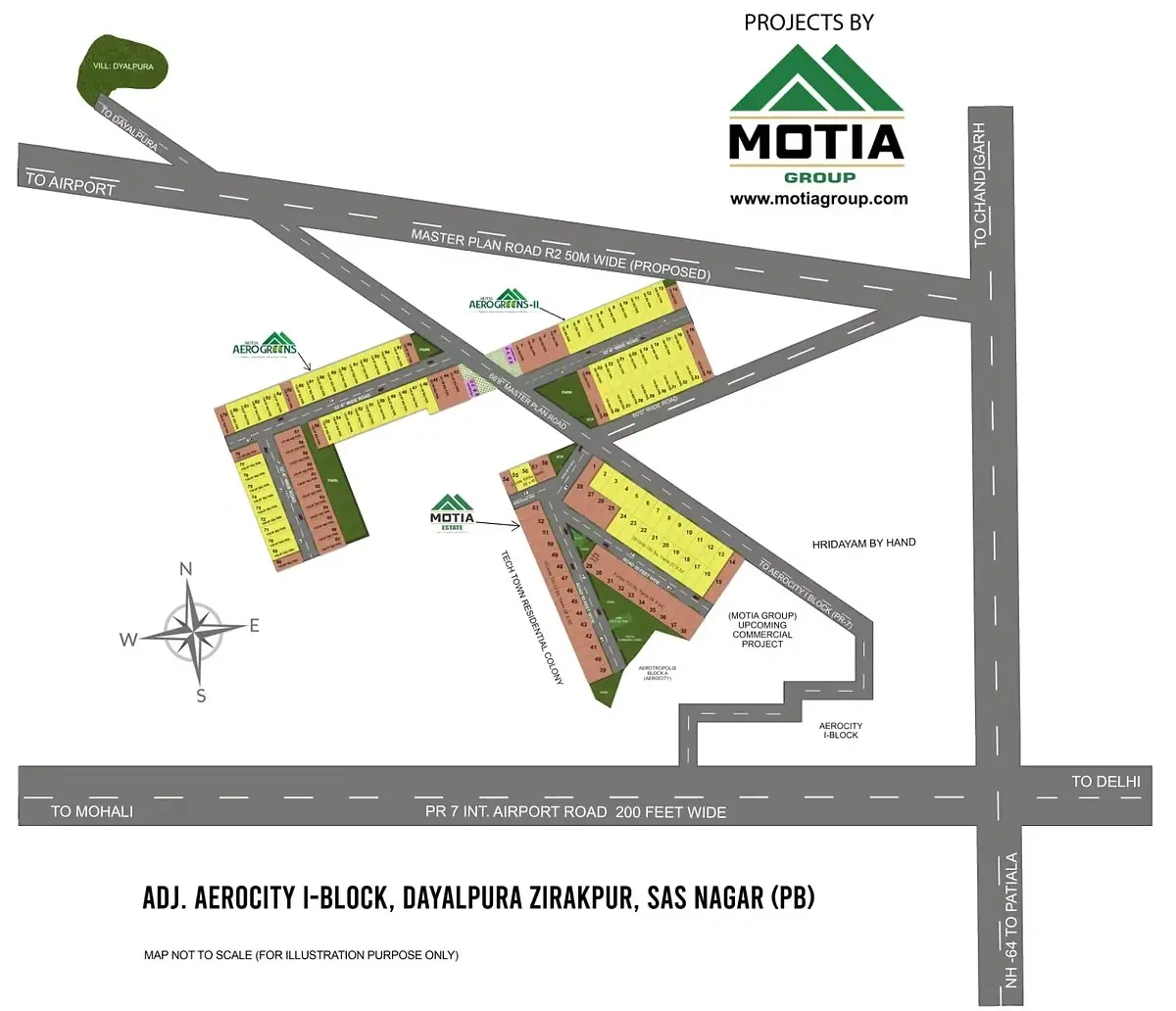 Shiva Motia Aero Greens Aerocity Mohali | Best 3/4 BHK Independent Floors | RERA Approved | GMADA Approved – interior