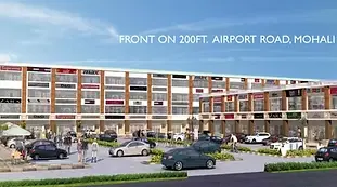 Mohali City Centre Aerocity: Luxury SCOs & Retail Spaces on Airport Road | Best Commercial Projects Mohali Real Estate – landscape