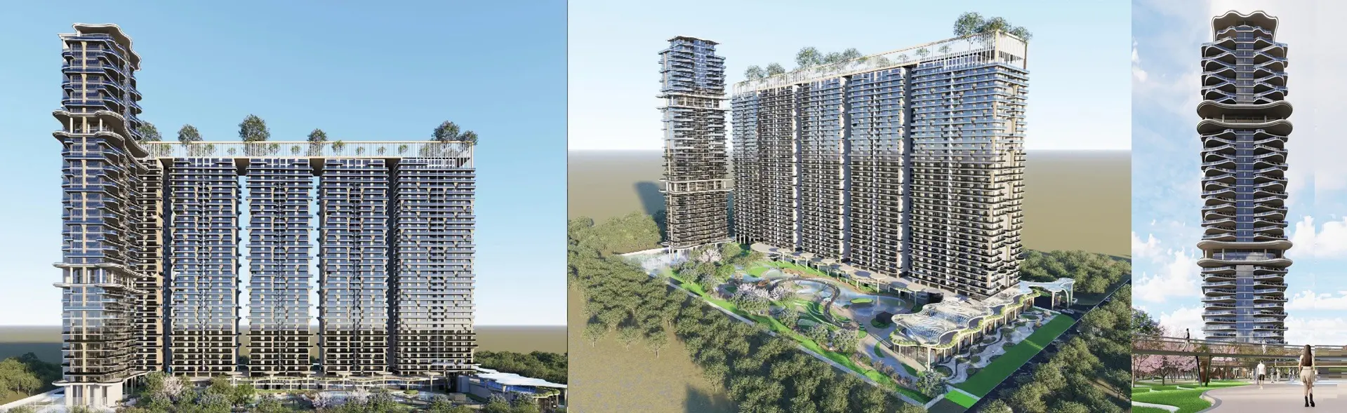 STJ The Pinnacle Sector 83 Mohali: Luxury 3/4 BHK High-Rise Apartments | Best Residential Projects in Mohali – landscape