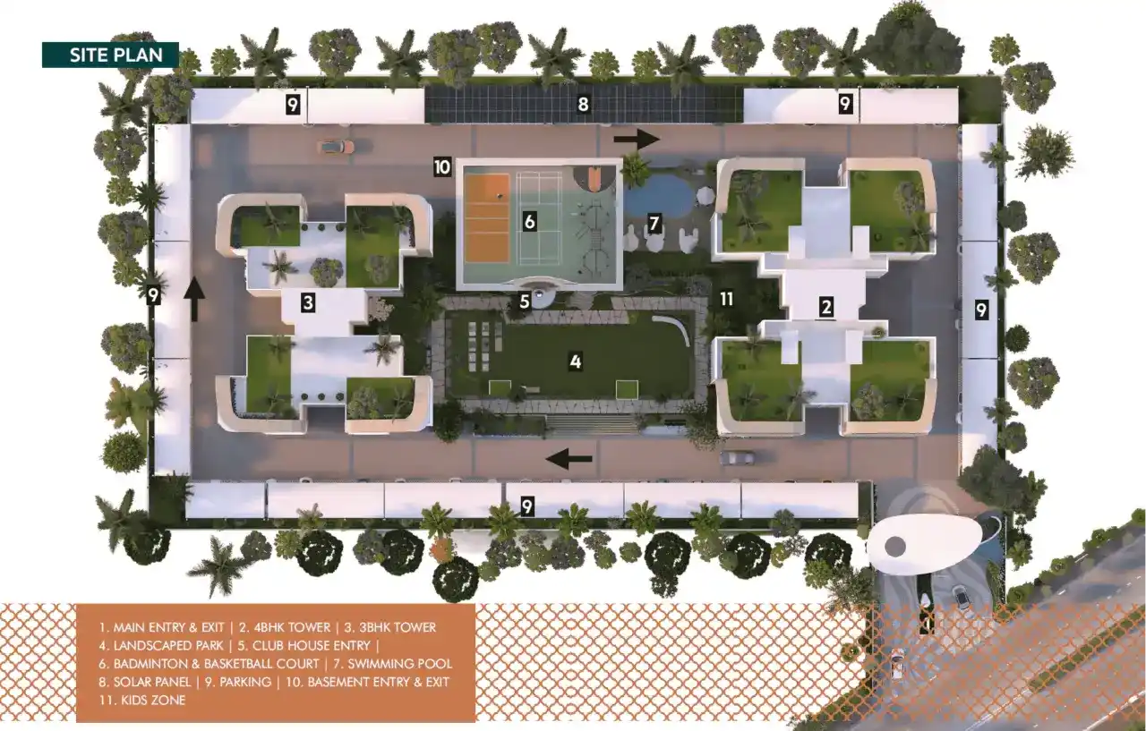 Skyline Elevate Zirakpur Mohali | Best Luxury 3/4 BHK High-Rise Apartments | Upcoming Residential Projects in Mohali – terrace