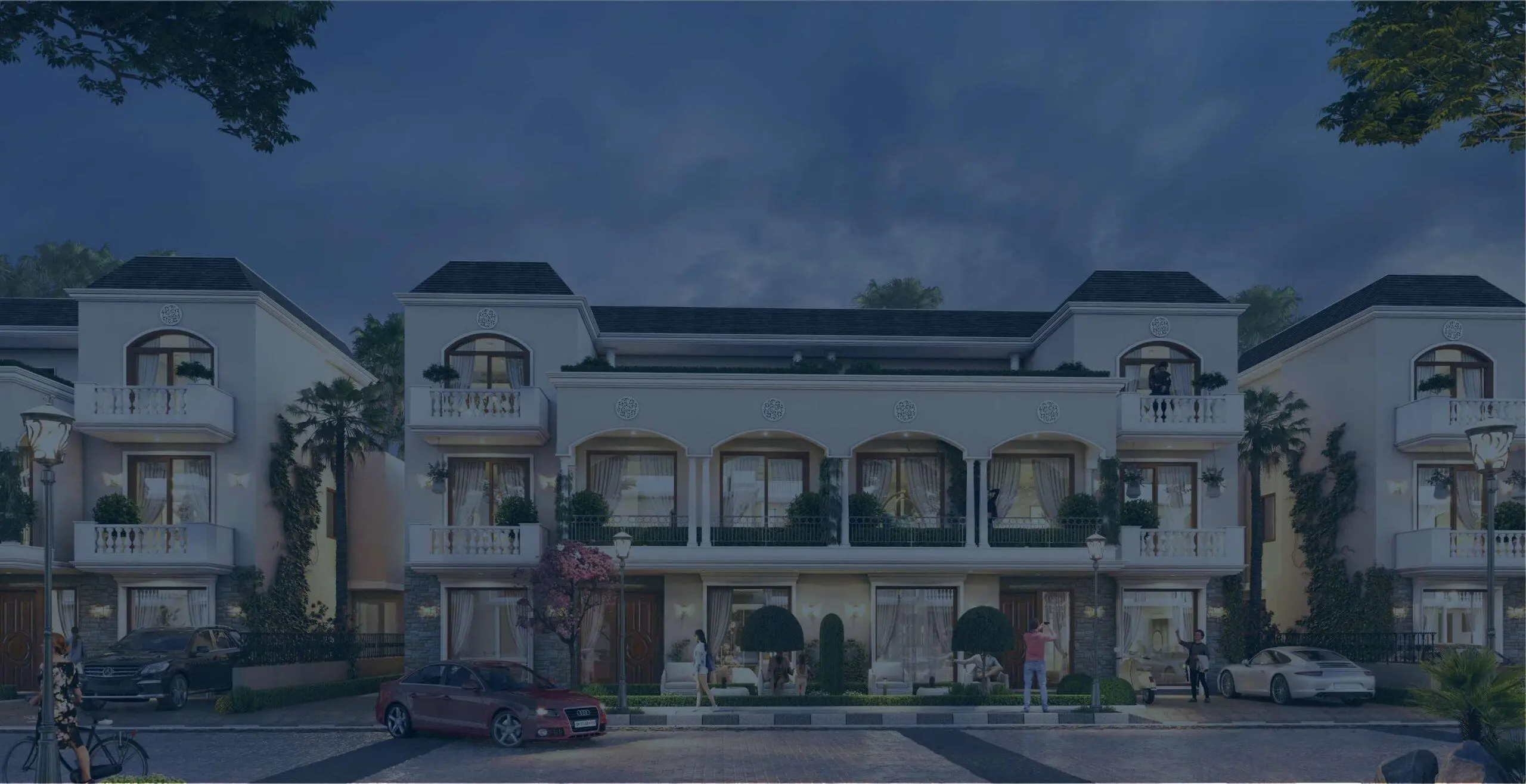 Gloria Luxury Villas Riverdale Aerocity Mohali | 5 BHK Luxury Villas in Mohali Aerocity | GMADA Approved Project – elevation
