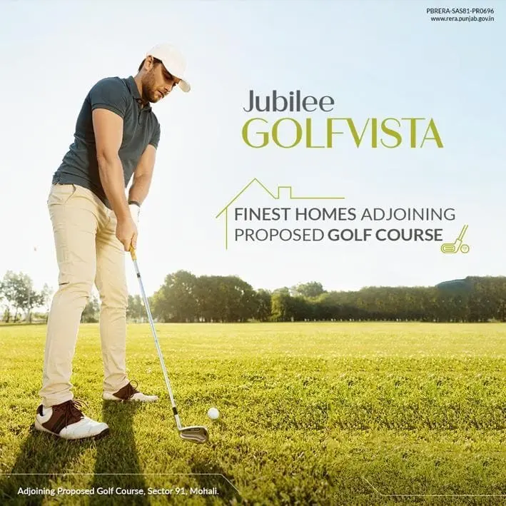 Jubilee Golfvista Sector 91 Mohali | 3BHK Mid-Rise Apartments | Ready to Move Luxury Residential Projects in Mohali – clubhouse