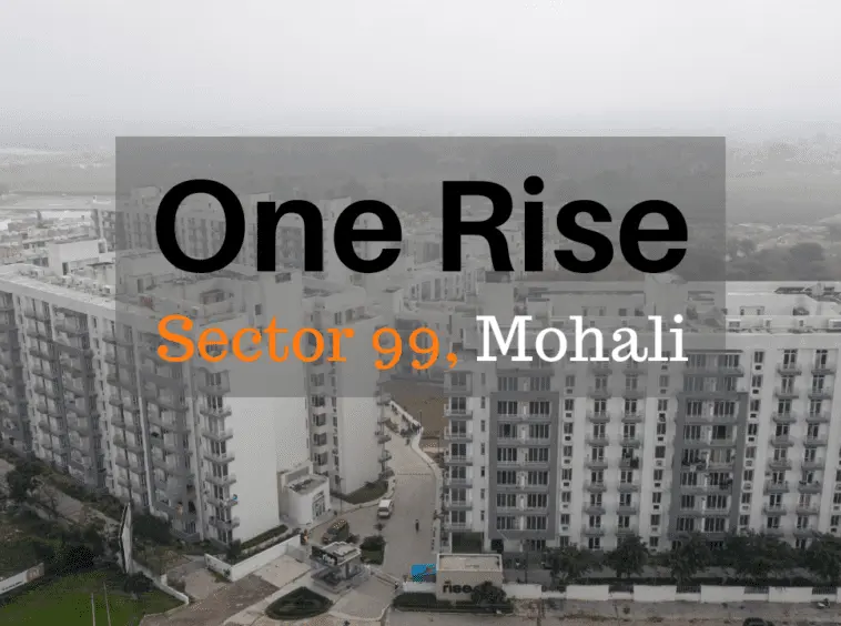 One Rise Sector 99 Mohali | Luxury 3 BHK Apartments for Sale | High-Rise Flats in Mohali Real Estate
