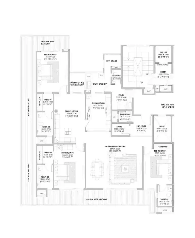 Atulyam The Bliss Sector 88 Mohali | Luxury 3BHK 4BHK Apartments | High-Rise Flats in Mohali – swimming pool