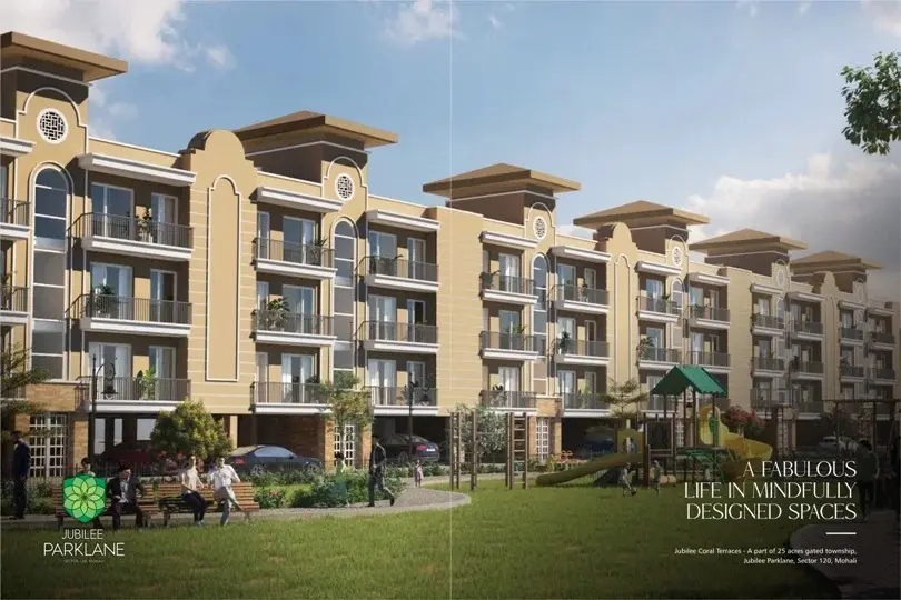 Jubilee Coral Terraces Sector 120 Mohali | Luxury 3 BHK Floors Upcoming Residential Projects Mohali – clubhouse