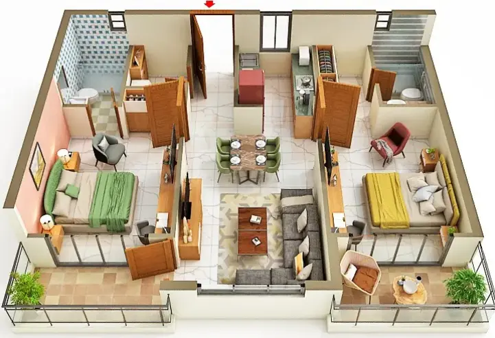 Taradevis Enclave Phase 1 in Shimla – interior