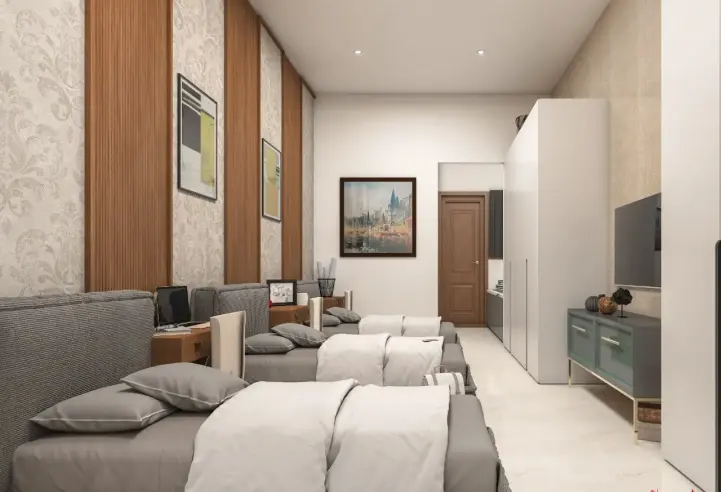 2 BHK Bedroom Apartment Flat for rent in SBP City of Dreams