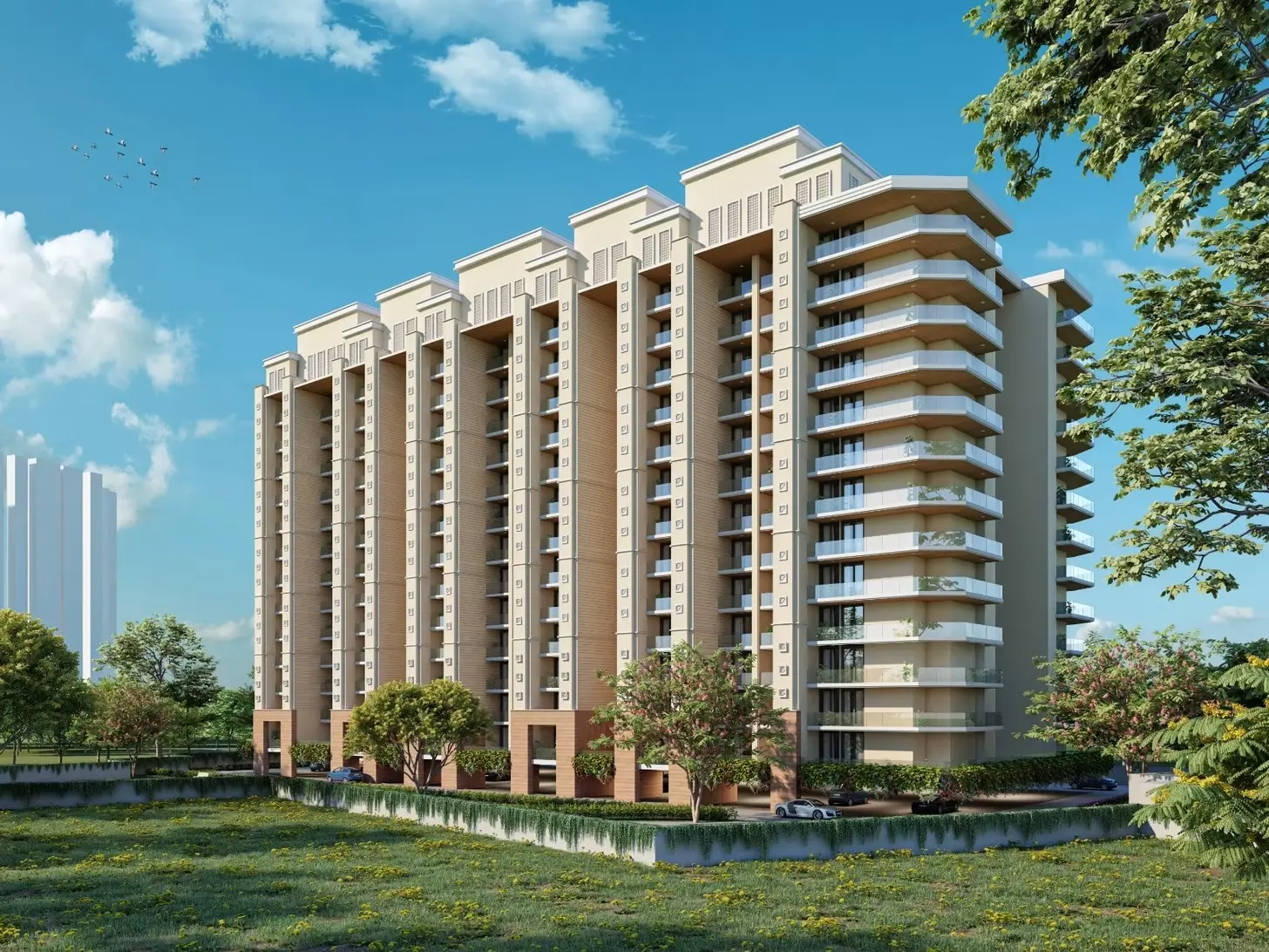 Aetro Heights - Luxury Residential Apartments 3 BHK in Kharar – amenities area