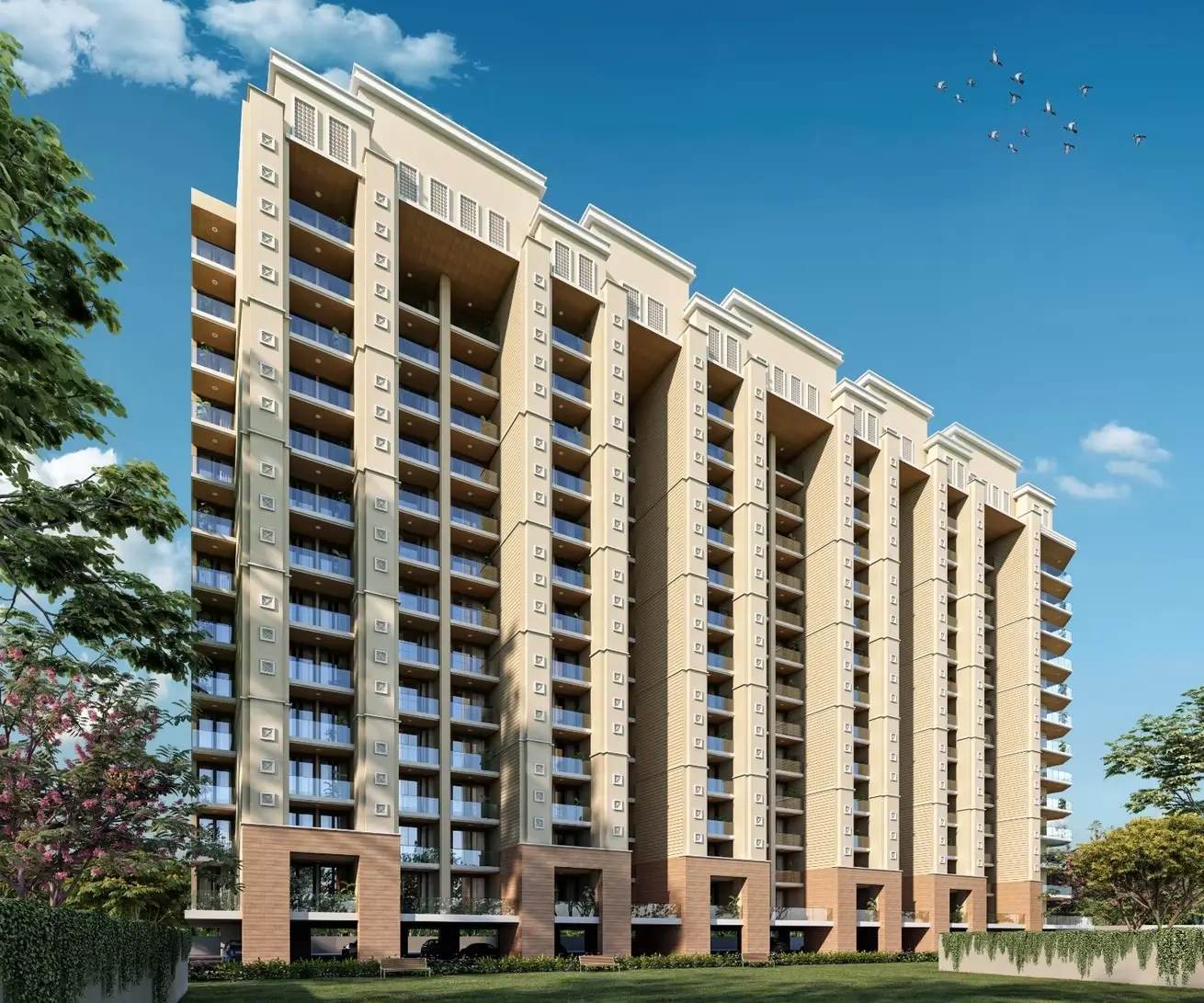 Aetro Heights - Luxury Residential Apartments 3 BHK in Kharar – common area