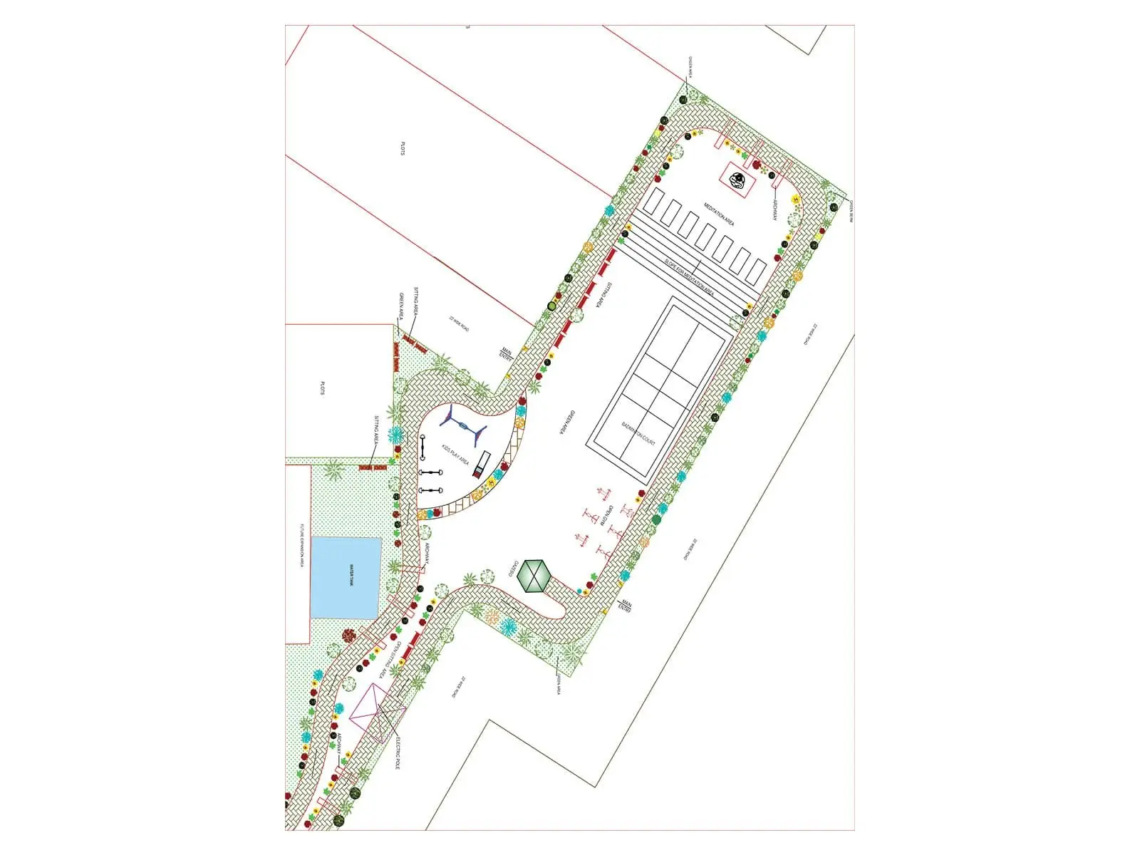 GDP Erina Kharar Mohali Residential Villas – swimming pool