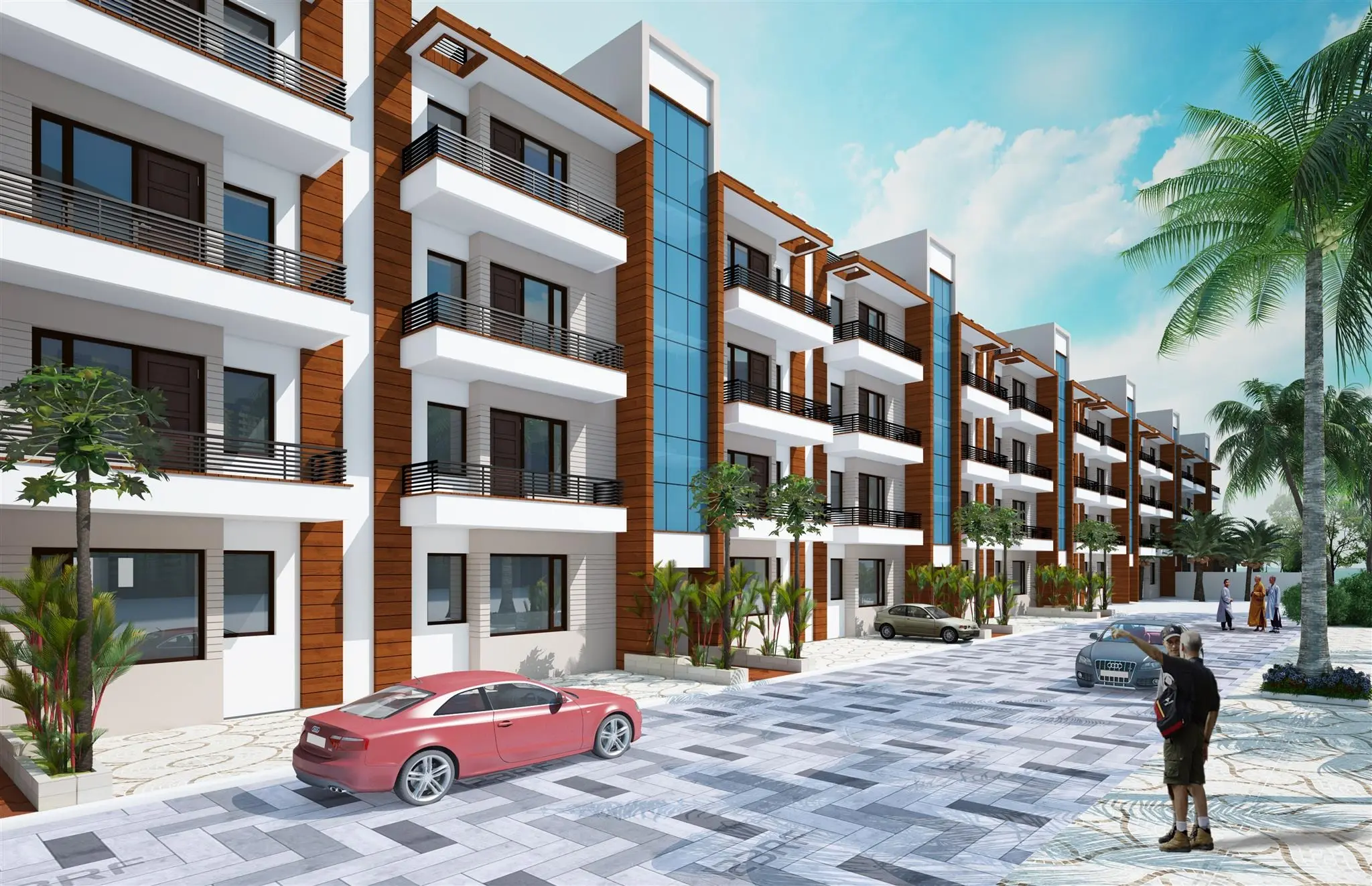 Golden Avenue - 3BHK Luxury Flats & Apartments in Kharar – elevation