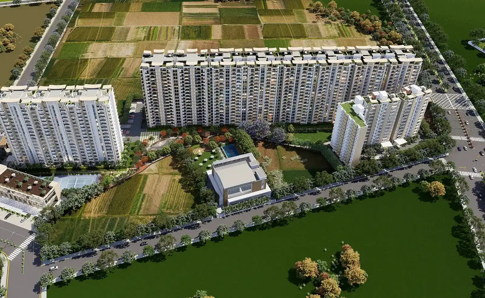 SBP Olympia SAS Nagar Mohali | Luxury 2 & 3 BHK Apartments | Sports Amenities & Vastu Homes