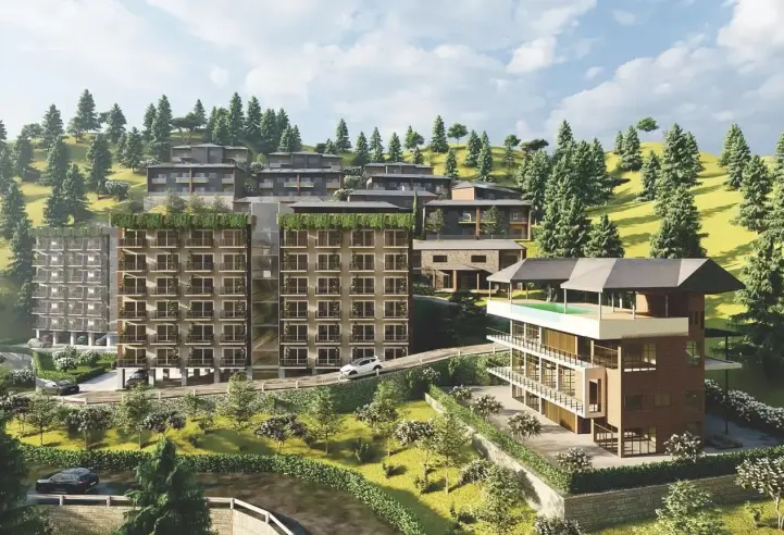 Belvoir Hills in Solan – landscape