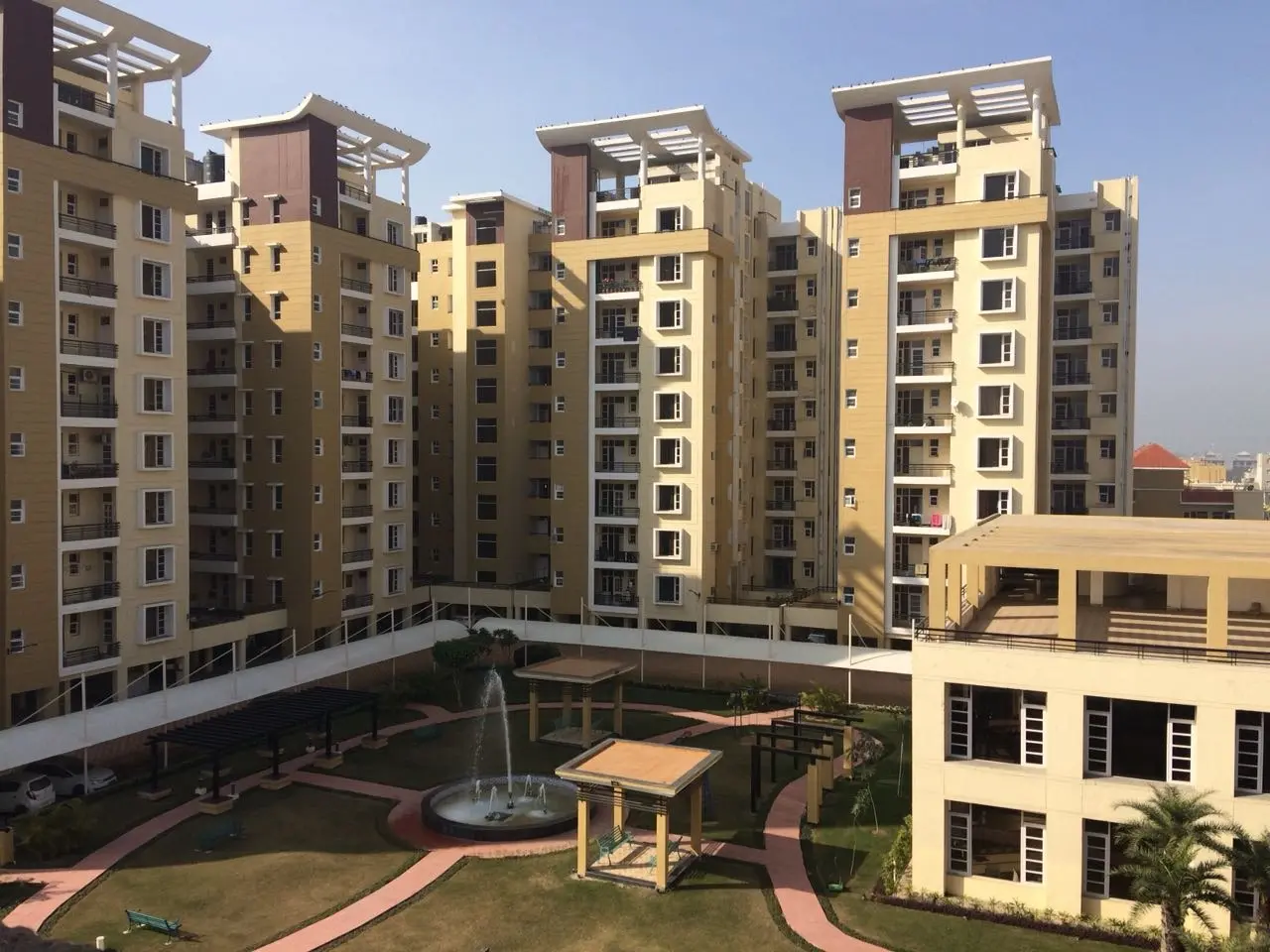 Nirwana Greens 4: Luxury Apartments in Kharar Mohali | Premium Residential Projects, Affordable 2BHK 3BHK Homes – common area