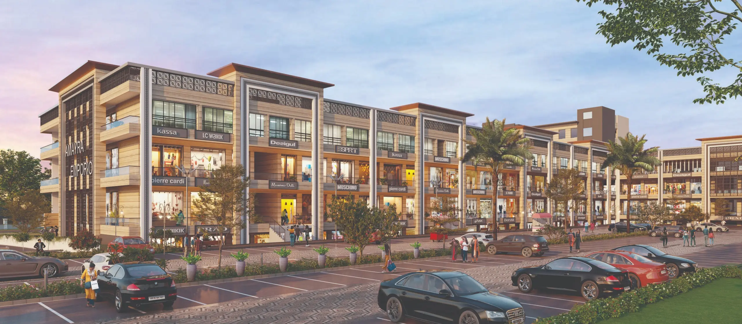 Amayra Emporio Kharar Mohali: Premier Commercial Real Estate Project – amenities area