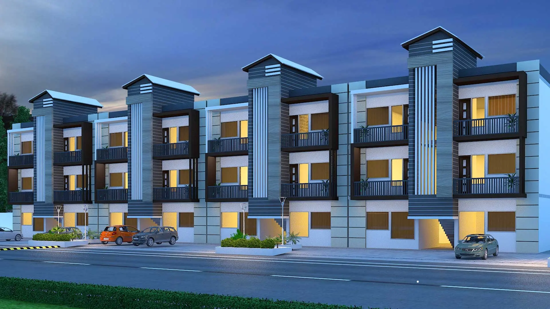 Balaji Homes - Residential Apartments Villas in Kharar – amenities area