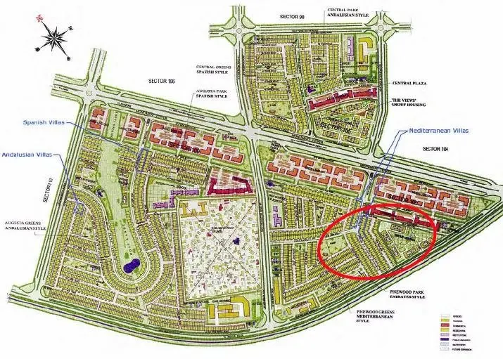 The Terraces Villa Floors: Premium Residential Projects in Mohali – swimming pool