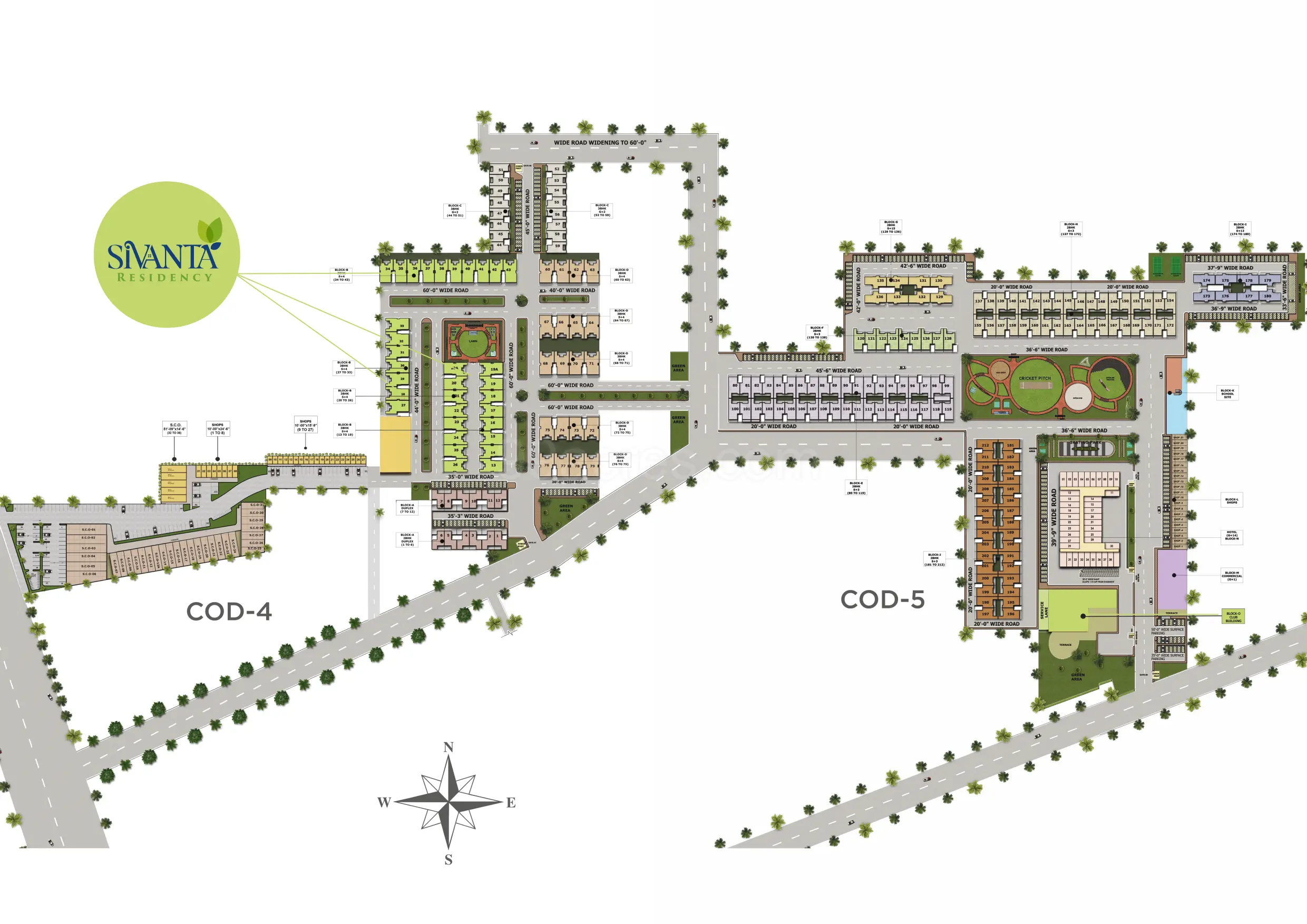 AN Sivanta Residency - Premium Low Rise Apartments in Sector 127 in Mohali – landscape