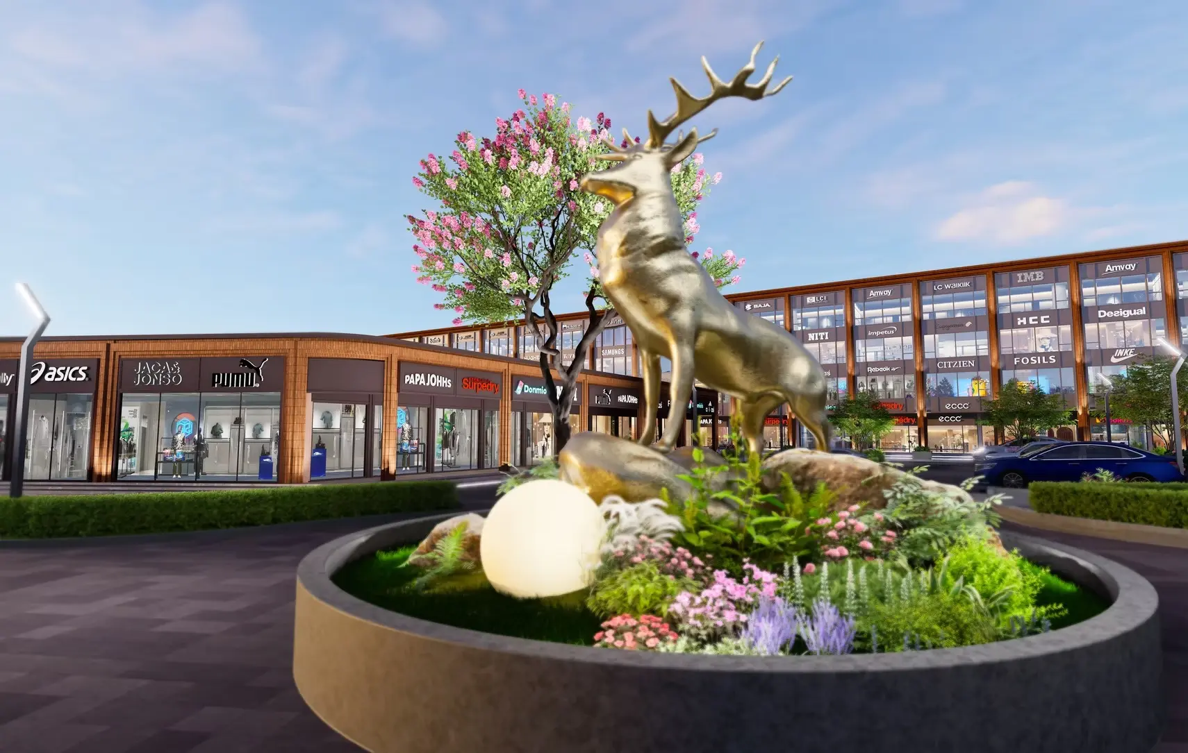 Hale Cyber Courtyard - Commercial SCO Showrooms in Kharar – clubhouse