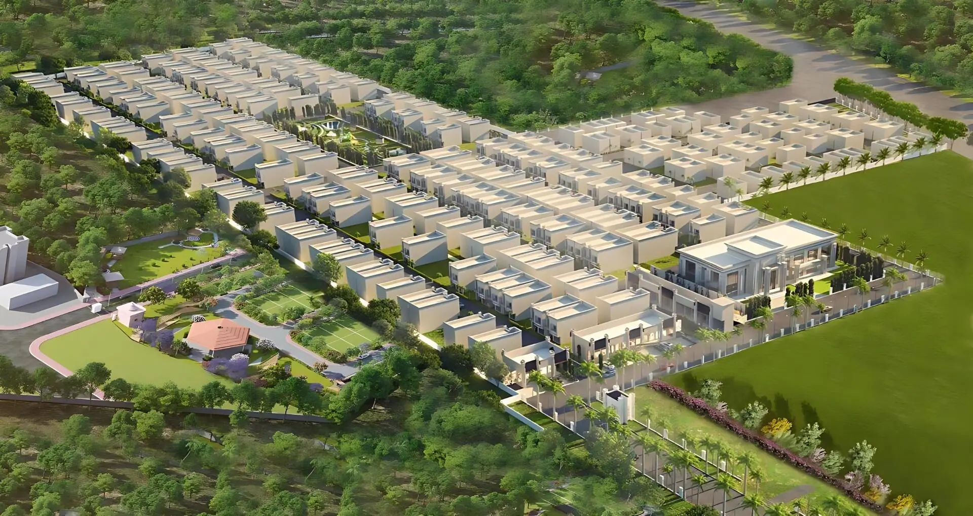 Amayra Vista Residential Plots in Kurali, Mohali – Premium Real Estate Plots for Sale – clubhouse