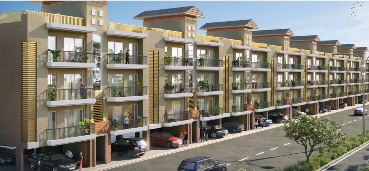 Prisma City Kharar Mohali - Luxury 3 BHK Independent Floors – elevation