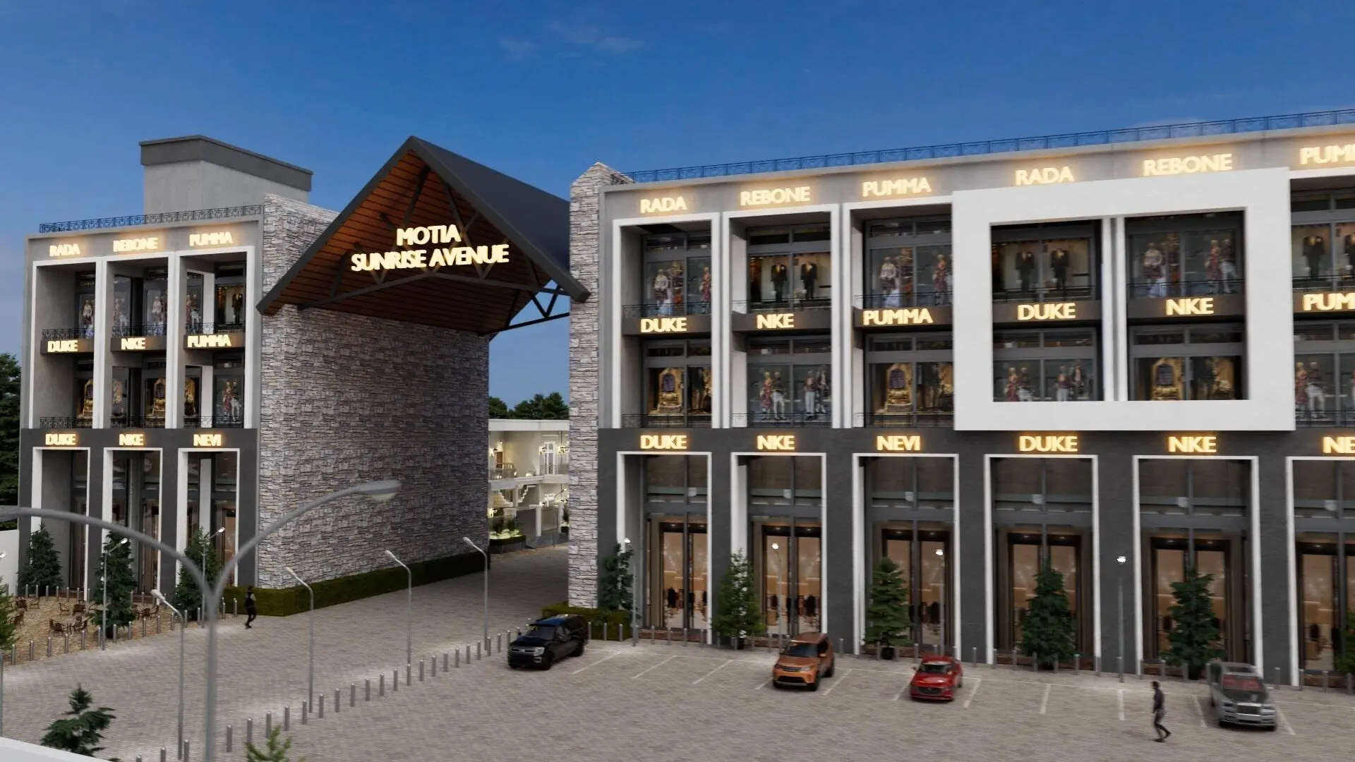 Motia Sunrise Avenue in Kurali – interior