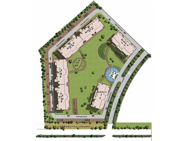 Signature Towers - Luxury High Rise Apartments in Sector 66A in Mohali – common area