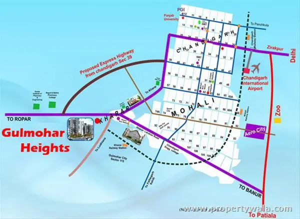 Gulmohar Heights - 1-3 BHK Luxury Apartments in Kharar – clubhouse