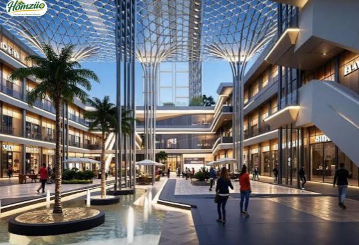 Jubilee Avenoir Sector 3 New Chandigarh - Premium Retail Shops & Commercial Spaces on NH-205 – amenities area