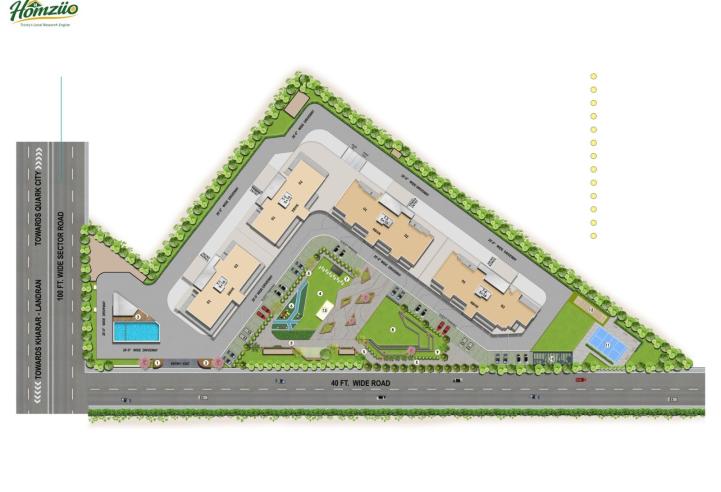 Jubilee Vallum Sector 90 Mohali | Luxury 3 &amp; 4 BHK Apartments – interior