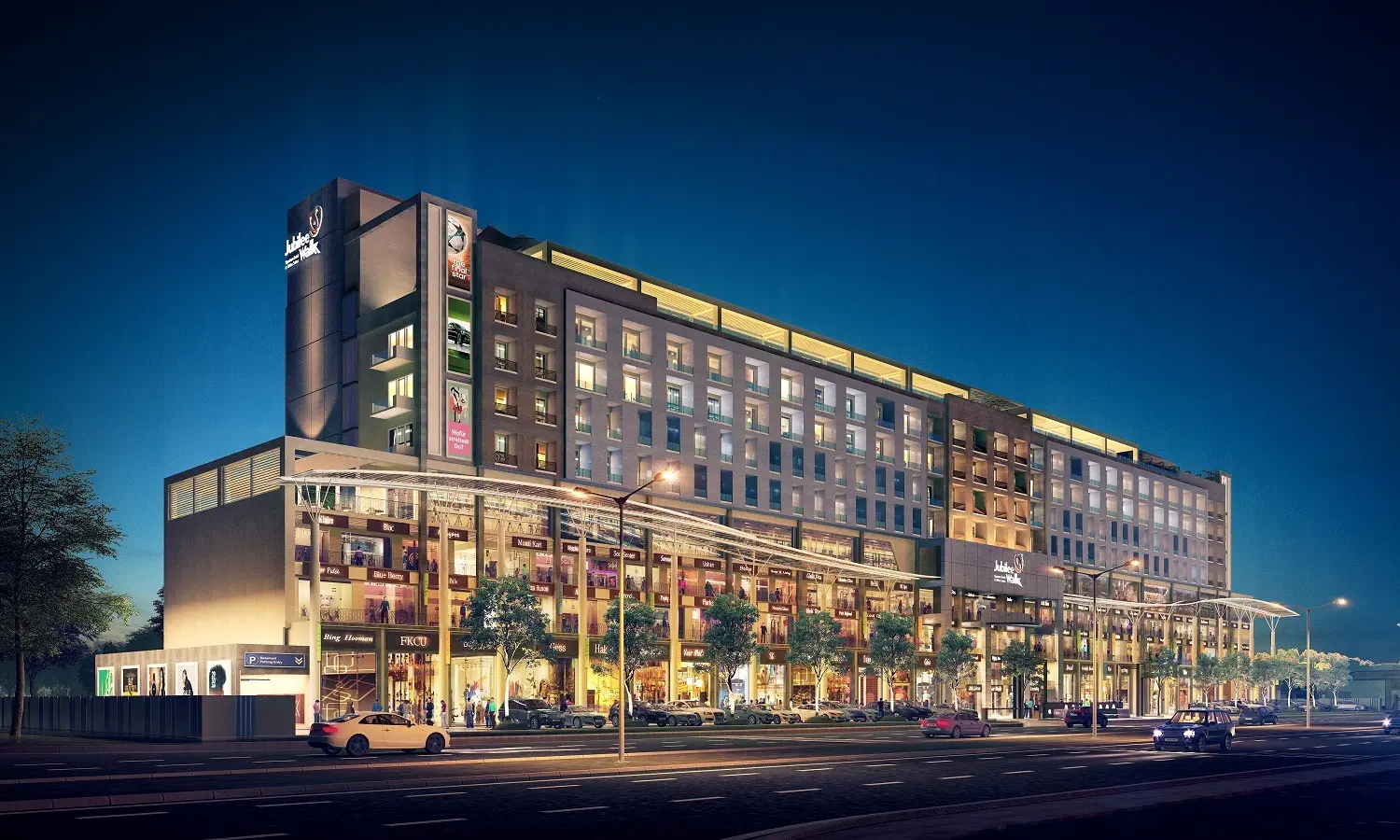 Jubilee Walk Sector 70 Mohali: Best Commercial Project in Mohali | Retail, Offices, SCOs for Sale – common area