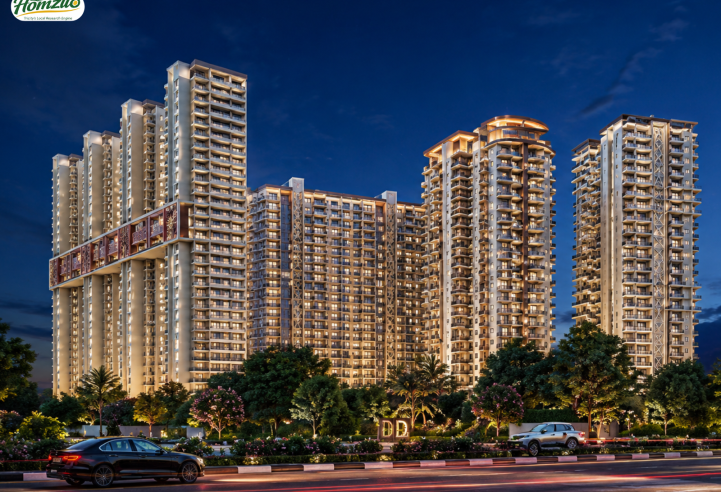 KS 108 Zirakpur - Luxury 3 &amp; 4+1 BHK Apartments on PR7 Airport Road – elevation