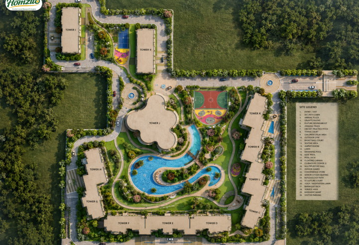 KS One O 8 in PR7 Airport Road, Zirakpur - Luxury 3 &amp; 4+1 BHK Apartments in Zirakpur – Gallery Photo 8