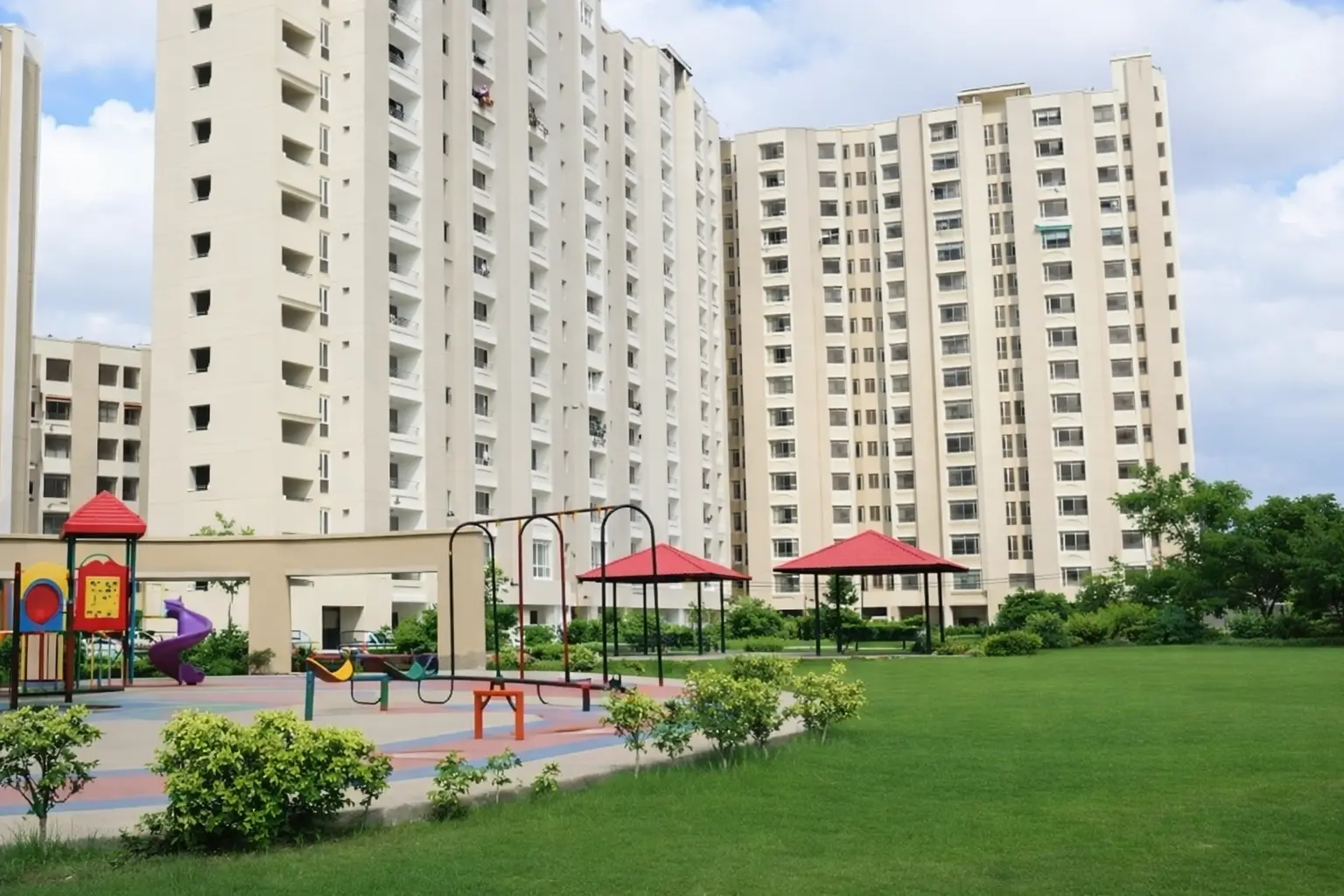 KSB Greens Gazipur Zirakpur: Best Residential Projects in Zirakpur | 3 BHK High-Rise Apartments in Zirakpur – elevation