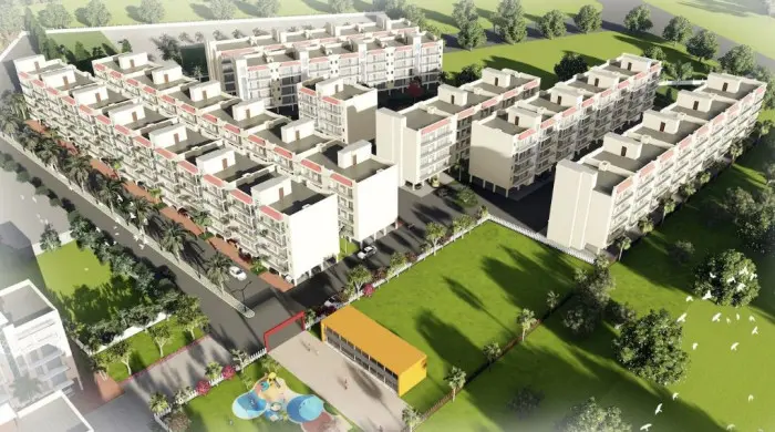 Lark Bollywood Green City Sector 113 Mohali | Eco-Friendly 3BHK & 4BHK Independent Floors in Mohali Residential Projects – elevation