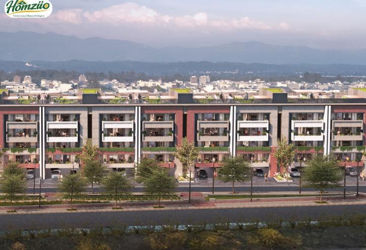 Lifestyle – Luxury 3 BHK Independent Floors in DLF Hyde Park, New Chandigarh – elevation